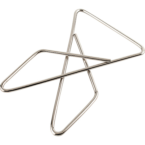 ACCO Ideal Paper Clamps Large - No. 1 - 150 Sheet Capacity - Silver - Metal - 12 / Box (72610)