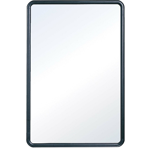 Quartet Contour Whiteboard 36" (3 ft) Width x 24" (2 ft) Height - White Melamine Surface - Black Plastic Frame - Rectangle - Horizontal/Vertical - 1 Each (7553)