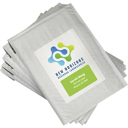 MACO White Laser/Ink Jet Shipping Label 5 1/2" Width x 4 1/4" Length - Rectangle - Laser, Inkjet - White - Lignin-free - 4 / Sheet - 400 / Box (ML0400)