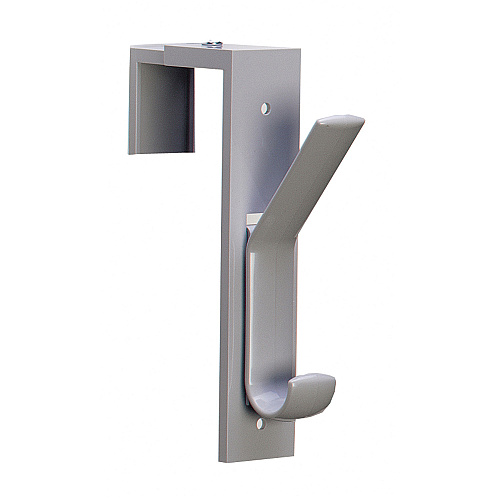 Deflecto Plastic Partition Hooks 2 Hooks - 6.5" Height x 1.5" Width - for Garment - 2 / Pack (3680909)