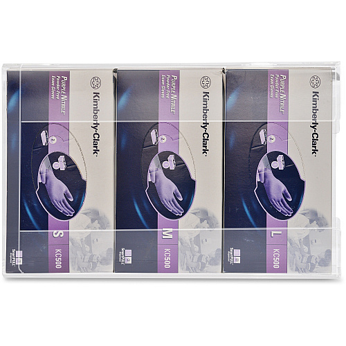 Kantek Acrylic Glove Box Holders 5.3" Height x 10.3" Width x 3.8" Depth - Acrylic - Clear - 1 Each (AH110)