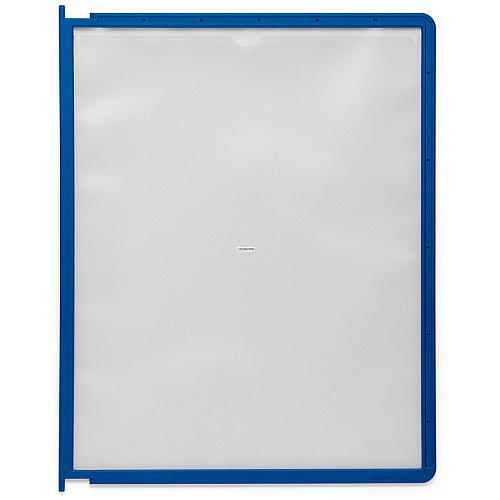 DURABLE&reg; INSTAVIEW&reg; Replacement Panels for Reference Display System Desktop - 5 Panels - Support Letter 8.50" x 11" Media - Expandable - 5 / Set (554800)