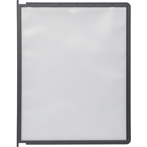 DURABLE&reg; INSTAVIEW&reg; Replacement Panels for Reference Display System Desktop - 5 Panels - Support Letter 8.50" x 11" Media - Expandable - 5 / Set (554800)