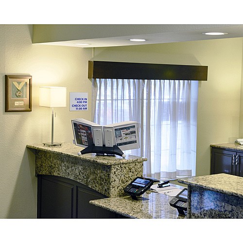 DURABLE Extension Set for SHERPA&reg; Reference Display System Desktop - 10 Panels - Support Letter 8.50" x 11" Media - Expandable - Gray - 1 Each (569810)