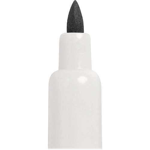 Quartet Classic Dry-Erase Markers with Eraser Cap Fine Bullet Marker Point - Black Ink - 1 Dozen (51989692)