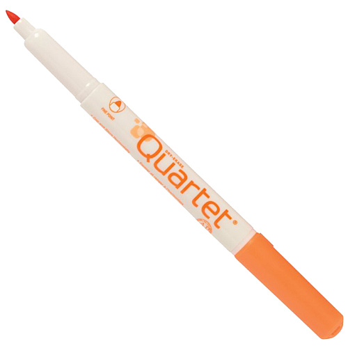Quartet Classic Dry-Erase Markers Fine Marker Point - Assorted Ink - 6 / Set (659511)