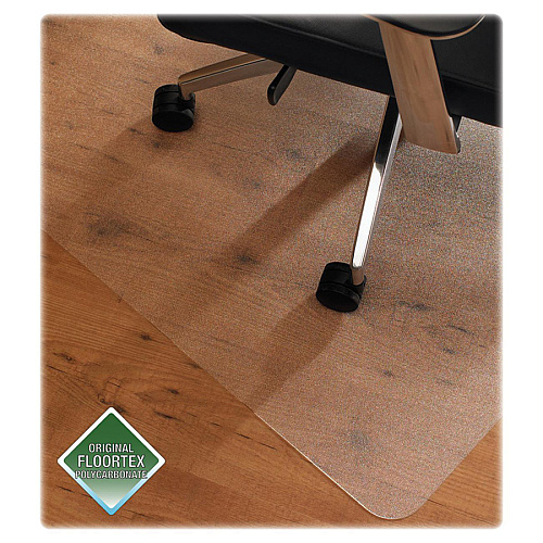Cleartex Ultimat Ultimat&reg; Polycarbonate Rectangular Chair Mat for Carpets up to 1/2" - 35" x 47" Home, Office, Carpeted Floor, Floor, Carpet - 47" Length x 35" Width x 0.085" Depth x 0.090" Thickness - Rectangular - Polycarbonate - Clear -  (118923ER)