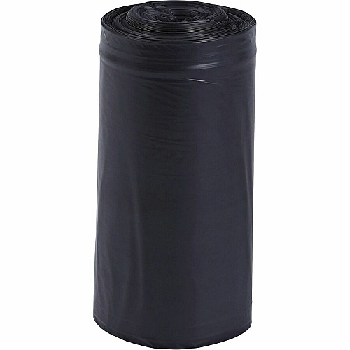 Genuine Joe Heavy-Duty Trash Can Liners Medium Size - 33 gal Capacity - 40" Length x 33" Width x 1.50 mil (38 Micron) Thickness - Low Density - Black - 100/Box - 1 / Carton (GJO01533)