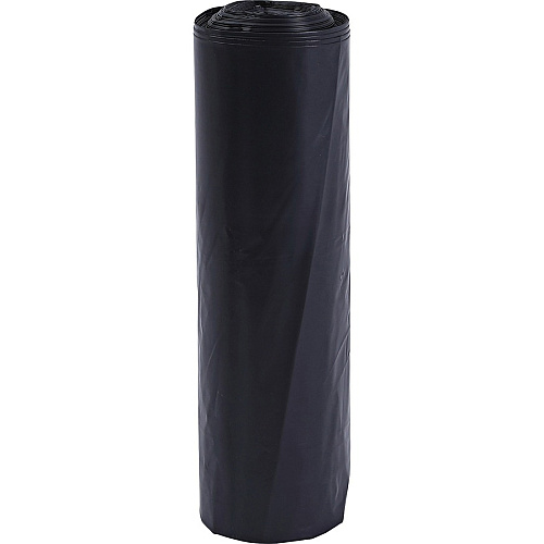 Genuine Joe Heavy-Duty Trash Can Liners Large Size - 45 gal Capacity - 46" Length x 39" Width x 1.50 mil (38 Micron) Thickness - Low Density - Black - 50/Box - 1 / Carton (GJO01534)