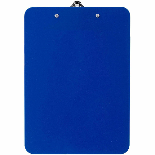 Nature Saver Recycled Plastic Clipboards 1" Clip Capacity - 8 1/2" x 12" Sheet Size - Heavy Duty - Plastic - Blue - 1 Each (01542)