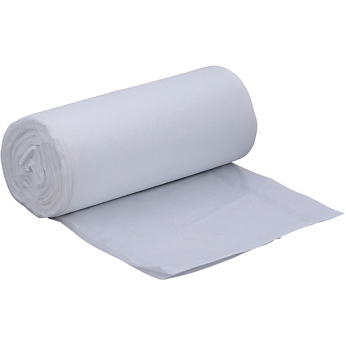 Genuine Joe High-Density Can Liners Small Size - 16 gal Capacity - 32" Length x 24" Width x 0.31 mil (8 Micron) Thickness - High Density - Clear - Resin - Office Waste, Industrial Trash - 50/Roll - 20 / Carton (GJO01756)