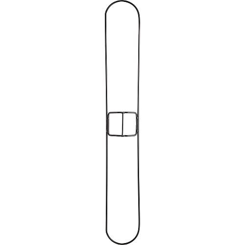 Genuine Joe Clip-On 36" Dust Mop Frame 360&deg; Swivel, Rust Resistant, Chrome Plated, Reinforced - Chrome - Steel - 1 Each (GJO02309)