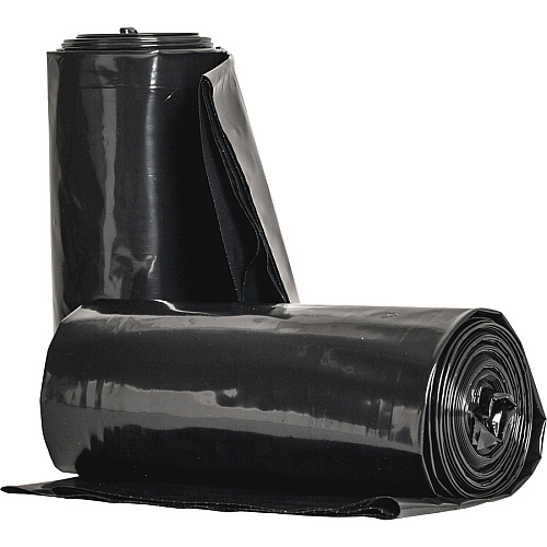 Genuine Joe Heavy Duty Contractor Bags Large Size - 42 gal Capacity - 48" Length x 33" Width x 2.50 mil (63 Micron) Thickness - Low Density - Black - Kitchen - 20/Box - 1 / Carton (GJO02311)