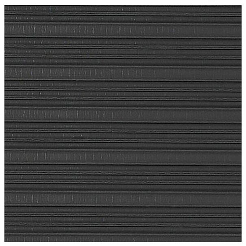 Genuine Joe Air Step Anti-Fatigue Mat Warehouse - 36" Length x 24" Width x 0.375" Thickness - Vinyl, Vinyl Foam - Black - 1 Each (GJO53231)