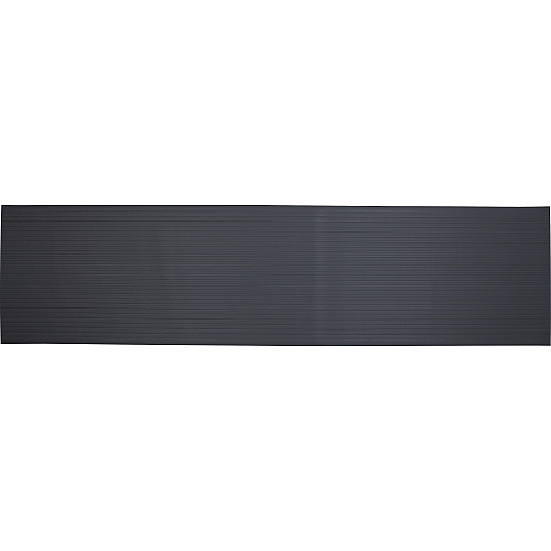 Genuine Joe Air Step Anti-Fatigue Mat Warehouse - 60" Length x 36" Width x 0.375" Thickness - Vinyl, Vinyl Foam - Black - 1 Each (GJO53351)