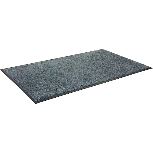 Genuine Joe Platinum Series Indoor Wiper Mats Warehouse, Indoor - 56" Length x 33.50" Width - Nylon, Rubber - Gray - 1 Each (GJO58354)
