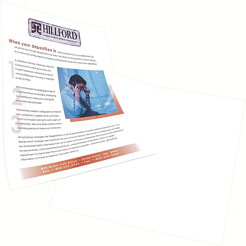 Avery&reg; Side Insert Sheet Protectors For Letter 8 1/2" x 11" Sheet - 3 x Holes - Ring Binder - Side Loading - Clear, Diamond Clear - Polypropylene - 25 / Pack (76001)