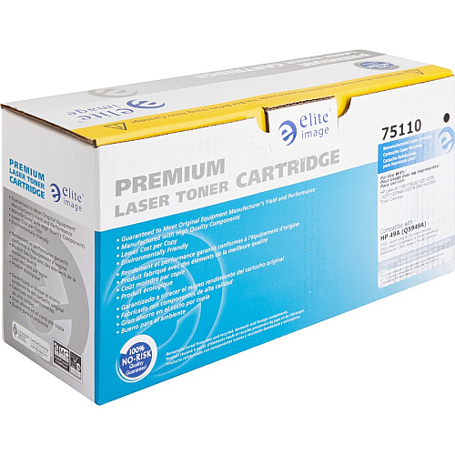 Elite Image Remanufactured Toner Cartridge - Alternative for HP 49A (Q5949A) 2500 Pages (75110)
