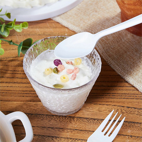 Genuine Joe Medium-weight Spoons White - 1000 / Carton (GJO20002)