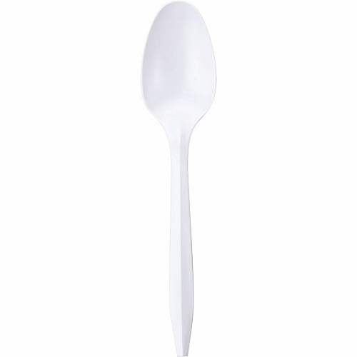 Genuine Joe Medium-weight Spoons White - 1000 / Carton (GJO20002)