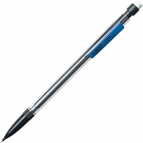 BIC Xtra-Smooth No. 2 Mechanical Pencils With Erasers 0.7 mm Lead - #2 - 5 / Pack (MPP51)