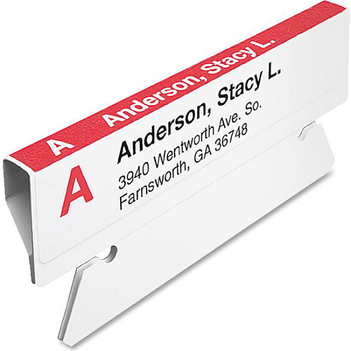 Smead Viewables Premium 3D hanging Folder Tabs and Labels 1.25" Width x 3.50" Length - 25 / Box (64905)