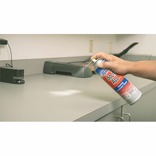 Dymon Do-It-All Foaming Germicidal Cleaner 18 fl oz (0.6 quart) - Odorless, Disinfectant, Deodorize, Non-abrasive - White - 1 Each (08020)