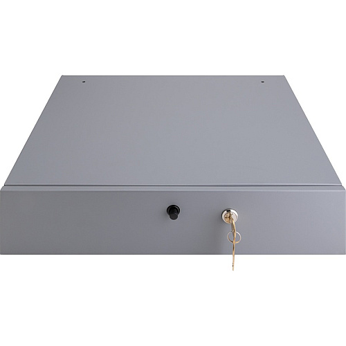 Sparco Removable Tray Cash Drawer Gray - 3.8" Height x 17.8" Width x 15.8" Depth (15504)