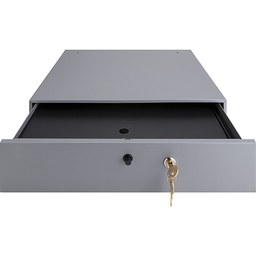 Sparco Removable Tray Cash Drawer Gray - 3.8" Height x 17.8" Width x 15.8" Depth (15504)