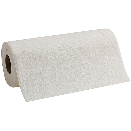 Brawny&reg; Professional D300 Disposable Cleaning Towels 11" Width x 9.30" Length - 84 Sheets/Roll - White - Paper - 20 / Carton (20085)