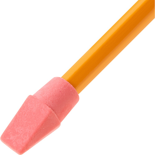 Integra Pink Pencil Cap Eraser Pink - Wedge - 144 / Box - Latex-free (36523)