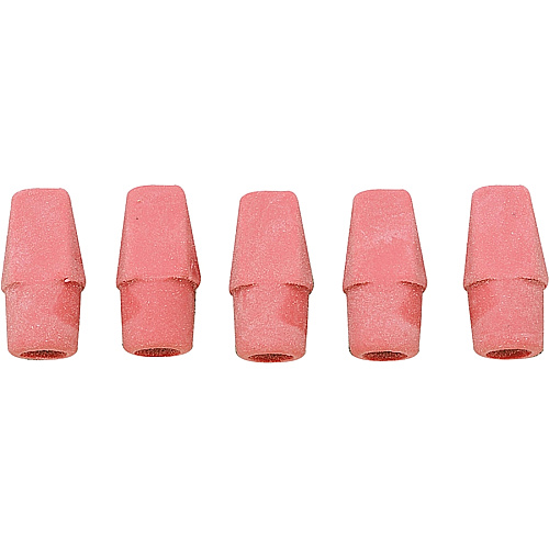 Integra Pink Pencil Cap Eraser Pink - Wedge - 144 / Box - Latex-free (36523)
