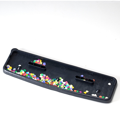 Officemate EZ Lever Adjustable 2-3 Hole Punch 3 Punch Head(s) - 15 Sheet of 20lb Paper - 9/32" Punch Size - Silver (90050)