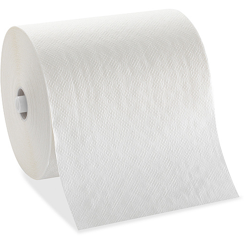 Georgia Pacific Professional Hardwound Roll Towels, 1-Ply, 8.25" x 700 ft, White, 6 Rolls/Carton (2930P)