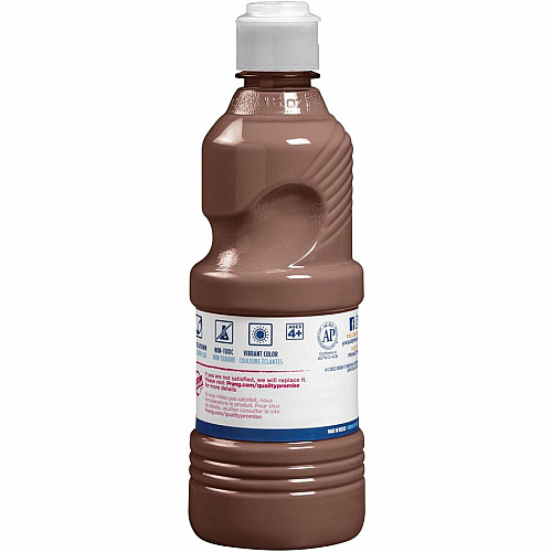 Prang Liquid Tempera Paint 1 Color(s) - Brown - 16 fl oz - 1 Each (21607)