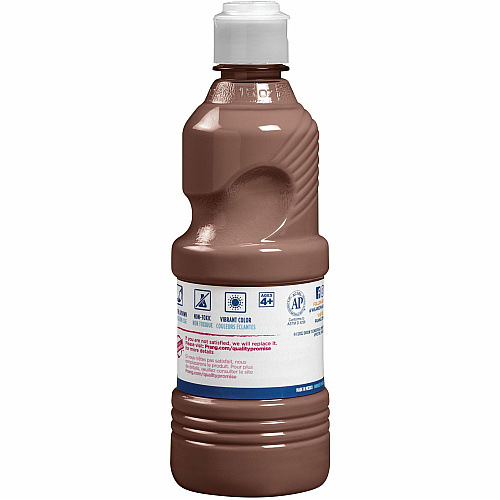 Prang Liquid Tempera Paint 1 Color(s) - Brown - 16 fl oz - 1 Each (21607)