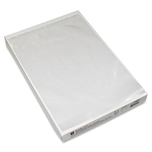 C-Line Oversized Heavyweight Poly Zip Bags 16.75" Length x 13" Width - Clear - Poly - Industry, File, Paper Sheet - 50 / Box (47014)