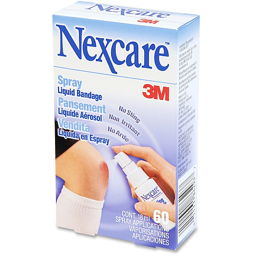 Nexcare Spray Liquid Bandage 0.61 fl oz - Clear - 1 Each (11803)