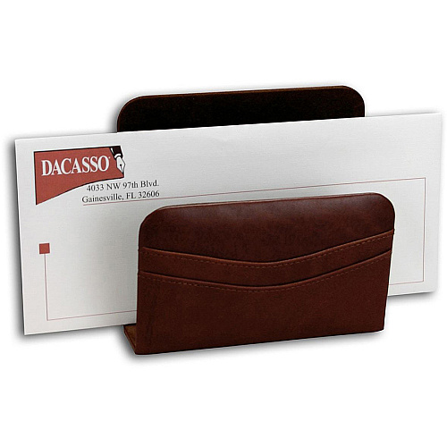 Dacasso Mocha Leather 7-Piece Desk Pad Kit 1 Each (D3004)