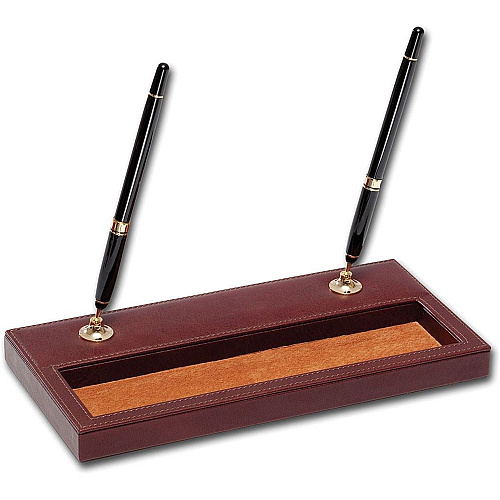 Dacasso Mocha Leather 8-Piece Desk Pad Kit 1 Each (D3012)