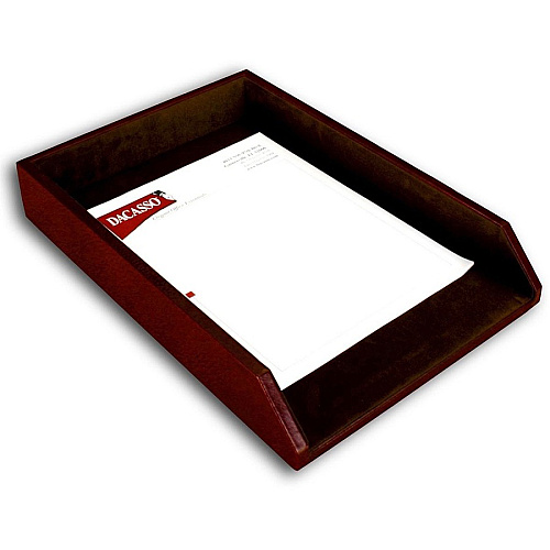 Dacasso Mocha Leather 8-Piece Desk Pad Kit 1 Each (D3012)