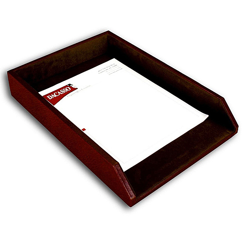 Dacasso Mocha Leather 8-Piece Desk Pad Kit 1 Each (D3012)