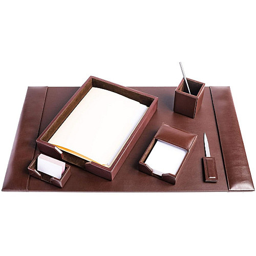 Dacasso Bonded Leather Desk Set 1 Each (D3601)