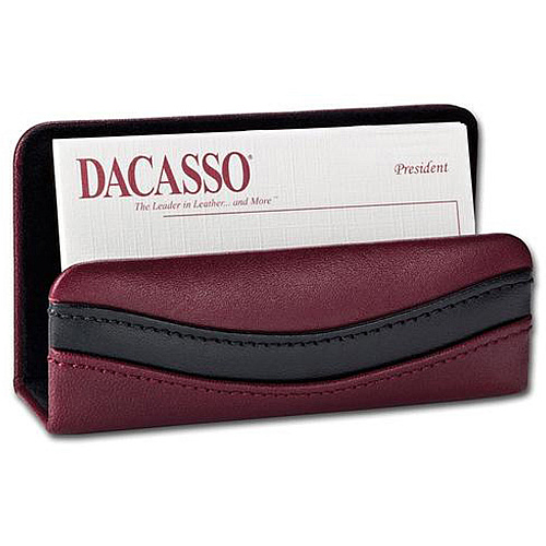 Dacasso Two-Toned Leather 7-Piece Desk Pad Kit 1 Each (D7004)