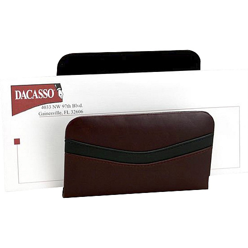 Dacasso Two-Toned Leather 8-Piece Desk Pad Kit 1 Each (D7012)