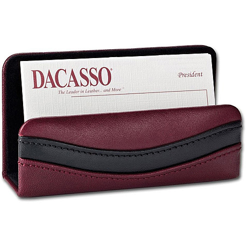 Dacasso Two-Toned Leather 10-Piece Desk Pad Kit 1 Each (D7020)