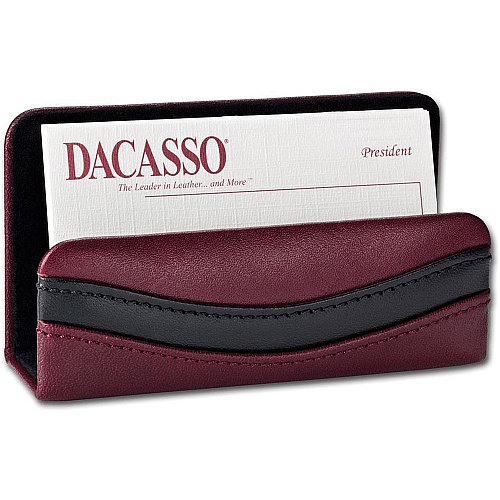 Dacasso Two-Toned Leather 10-Piece Desk Pad Kit 1 Each (D7020)
