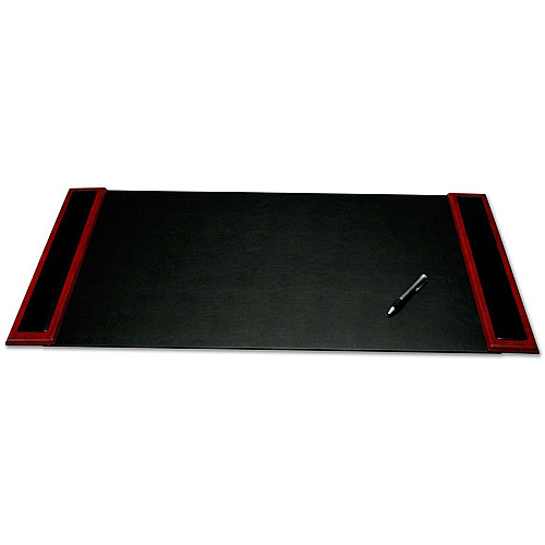 Dacasso Rosewood & Leather Desk Set 1 Each (D8012)