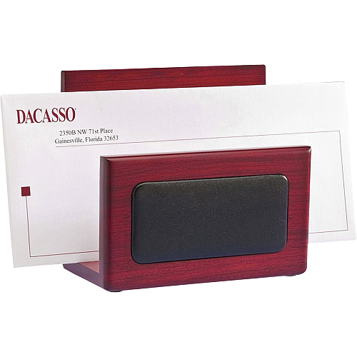 Dacasso Rosewood & Leather Desk Set 1 Each (D8020)