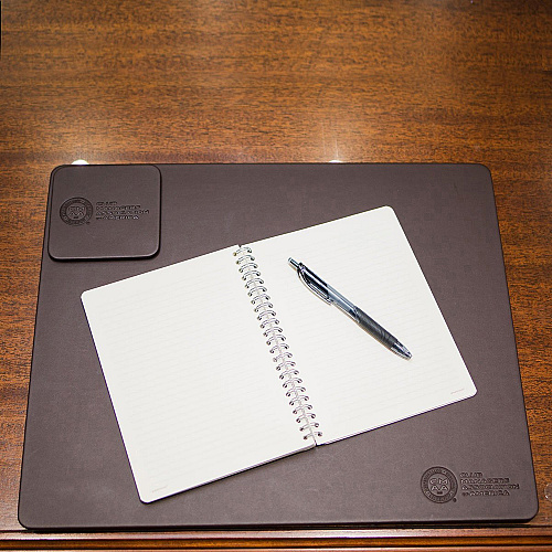 Dacasso Leather Conference Table Pad 17" Width x 14" Depth - Felt Backing - Leather - 1 Each (P3410)